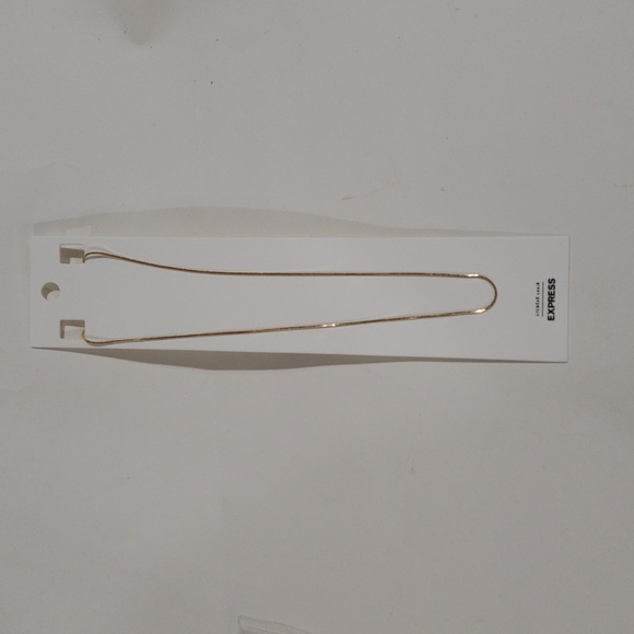 ✨ Express Gold-Tone Snake Chain Eyeglass Holder w/ Black Accents Women's Jewelry - Picture 9 of 9